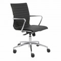 Bürostuhl mit Rollen und Kissen Ergonomisches und drehbares Design - Filanna