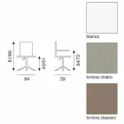 Bürostuhl modernes Design Sommer Viadurini