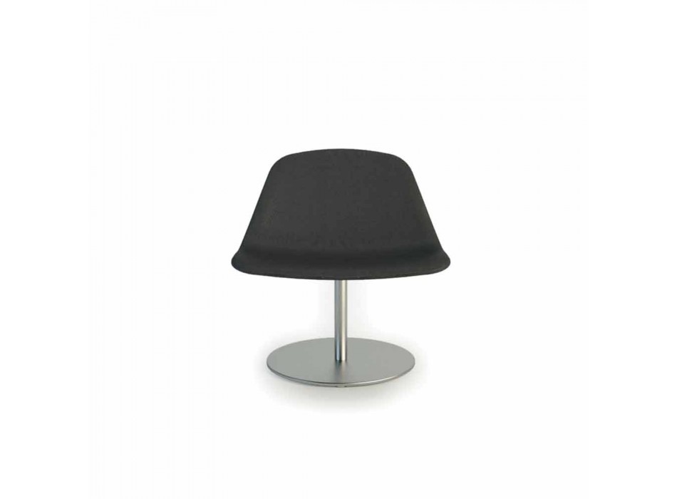 Moderne Bürostuhl mit rundem Boden Llounge von Luxy, made in Italy Viadurini