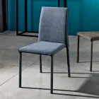 Designer-Esszimmerstuhl aus Stoff, hergestellt in Italien, Conny Viadurini