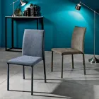 Designer-Esszimmerstuhl aus Stoff, hergestellt in Italien, Conny Viadurini