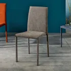 Designer-Esszimmerstuhl aus Stoff, hergestellt in Italien, Conny Viadurini