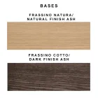 Eleganter Stuhl mit modernem Design aus farbigem Samt und Holz - Bizet Viadurini