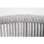 Stapelbarer Gartenstuhl mit gepolsterten Armlehnen H 73cm - Smart von Varaschin Viadurini