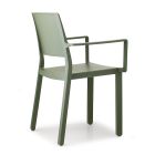 Outdoor-Stuhl aus Technopolymer mit Armlehnen Made in Italy 4 Stück - Savesta Viadurini