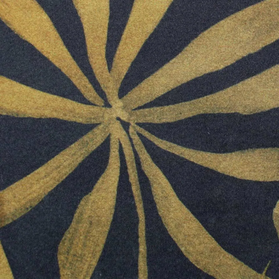 Gepolsterter und mit Stoff gepolsterter Stuhl, hergestellt in Italien, 4-teilig – Monnalisa Viadurini