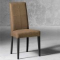 Moderner Stuhl aus Buchenholz, hergestellt in Italien, Ponza