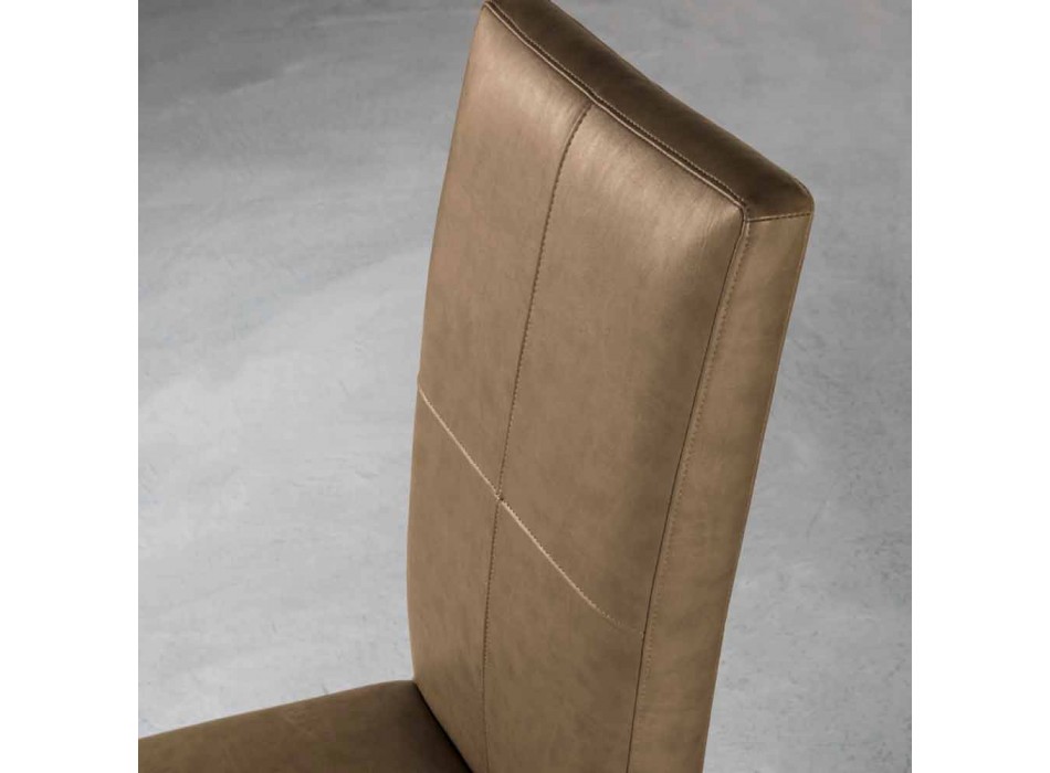 Moderner Polsterstuhl aus Buchenholz hergestellt in Italien Ponza Viadurini