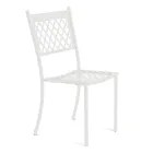 Stapelbarer Outdoor-Stuhl aus verzinktem Stahl Made in Italy 4 Stück - Celia Viadurini