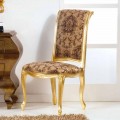 Neobarock Stuhl aus  Blattgold Bellini