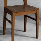 Stuhl aus Masello-Buchenholz Küchendesign Made in Italy - Sofia Viadurini