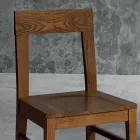 Stuhl aus Masello-Buchenholz Küchendesign Made in Italy - Sofia Viadurini