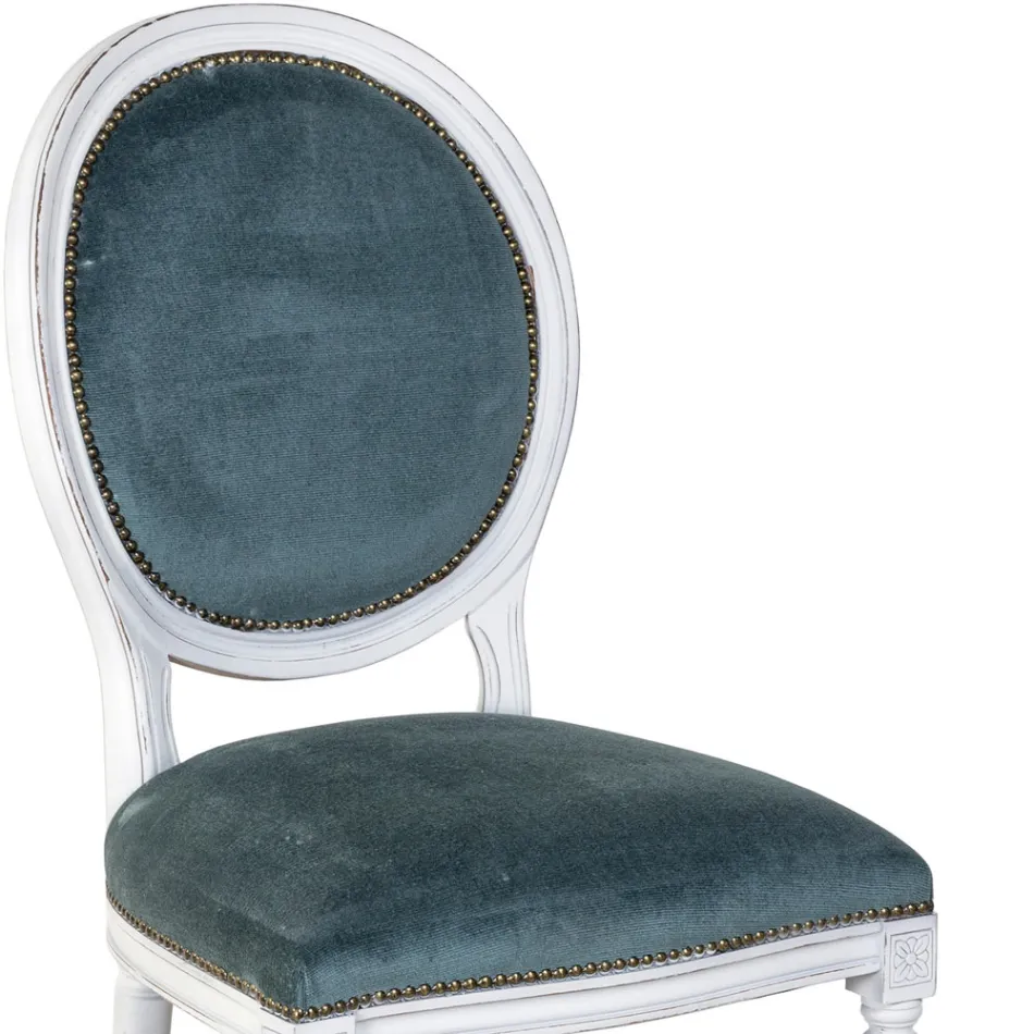 Stuhl aus massivem Buchenholz und Sitz aus Schaumgummi, hergestellt in Italien – Lamiral Viadurini