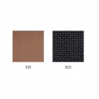 Mina halbseitiger und operativer Kunstlederstuhl in Italien hergestellt Viadurini