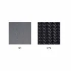 Mina halbseitiger und operativer Kunstlederstuhl in Italien hergestellt Viadurini