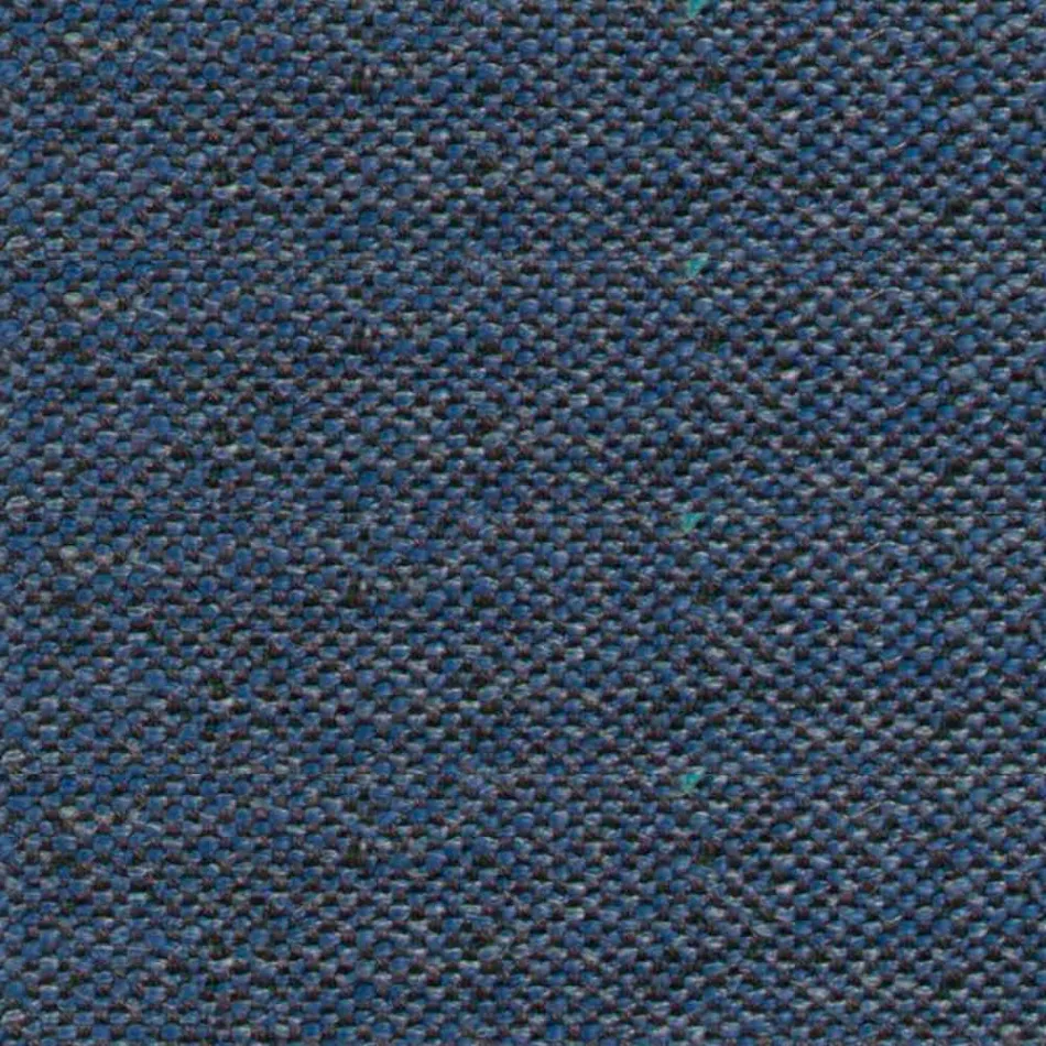 Stoffstuhl mit luxuriöser schwarzer Metallstruktur Made in Italy - Cocoa Viadurini