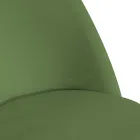 Samtstuhl und Metallgestell in verschiedenen Ausführungen - Penna Viadurini