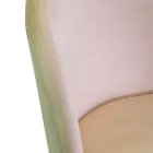 Samtstuhl und Metallgestell in verschiedenen Ausführungen - Penna Viadurini