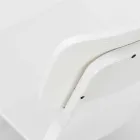 Moderner Designstuhl aus Holz und Metall, Elmas, 4 Stück Viadurini