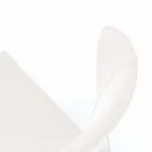 Moderner Wohnstuhl, komplett mit Kunstleder bezogen, Accadia, 4 Stück Viadurini