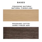 Moderner Stuhl mit elegantem Design aus Stoff mit Rand und Holz – Scarat Viadurini