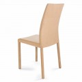 Moderner Design Stuhl, made in Italy, Jamila, für Esszimmer