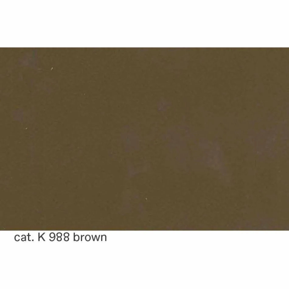 Moderner Stahlstuhl mit Luxus-Ledersitz Made in Italy - Beniamino Viadurini