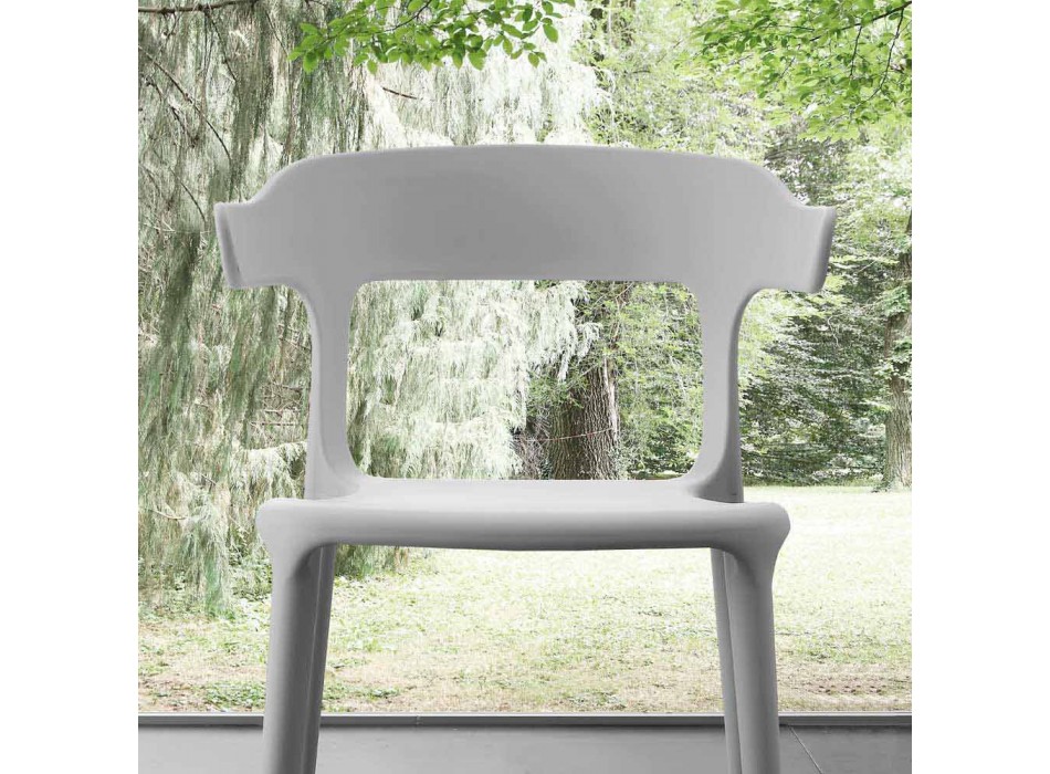 Moderner Stuhl komplett aus Mirto Polypropylen Viadurini