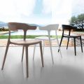 Stuhl in modernem Design aus Polypropylen Mirto