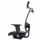 Operativer und halb Chefsessel aus Stoff hergestellt in Italien Mina Viadurini