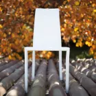 Designer-Esszimmerstuhl mit Lederbezug, hergestellt in Italien – Sissy Viadurini