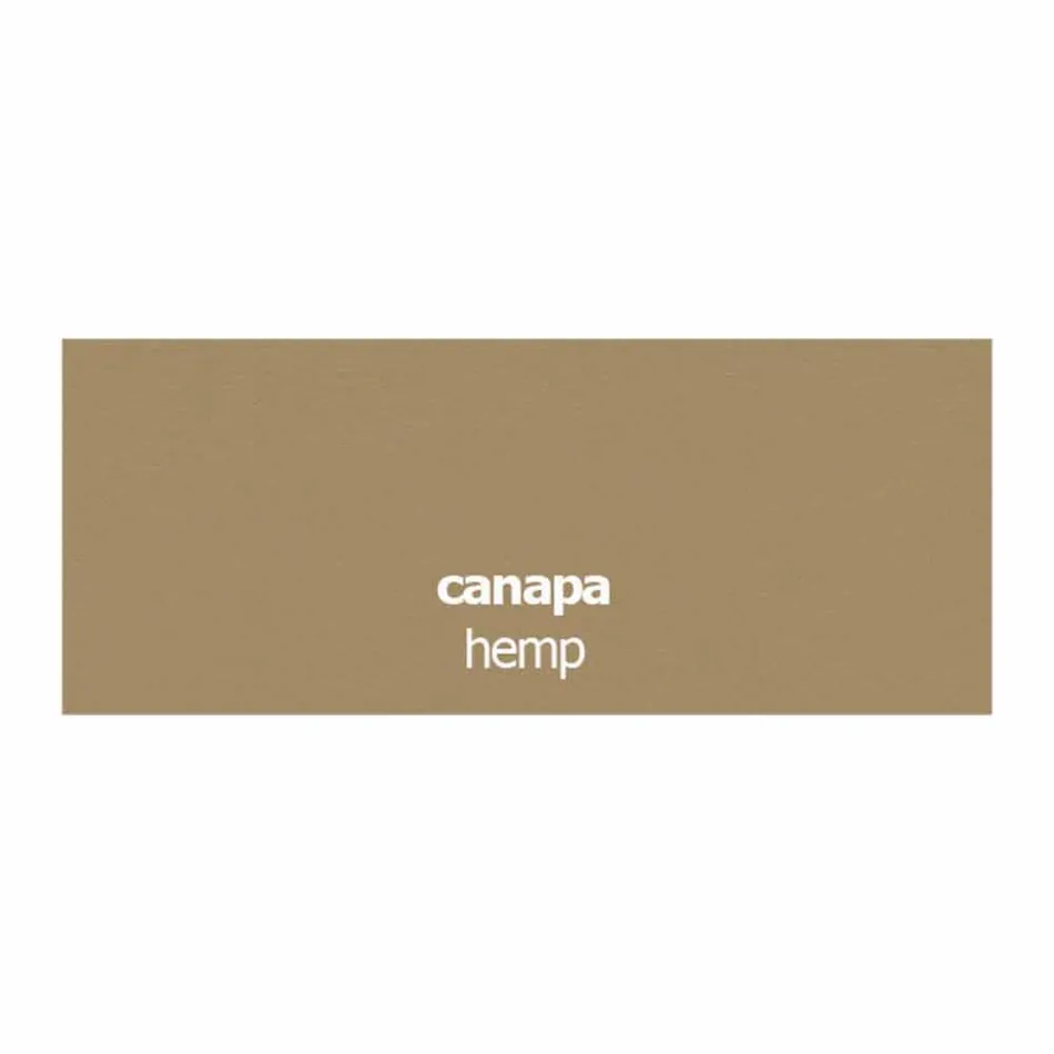 Esszimmerstuhl aus Ecoleather und Metall Made in Italy, 2 Stück - Selen Viadurini