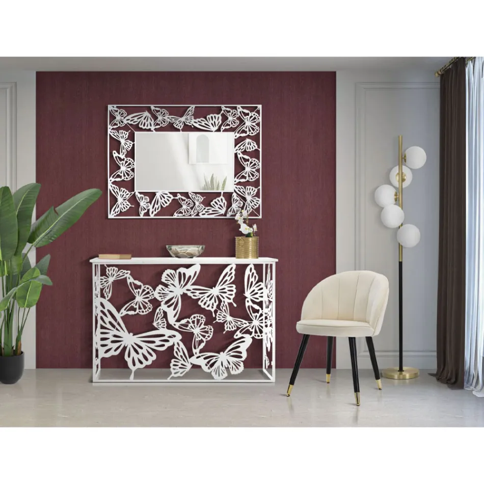 Esszimmerstuhl aus Holz mit Sitz mit Stoffbezug - Latina Viadurini