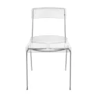 Esszimmerstuhl aus Plexiglas Made in Italy 2 Stück - Charlotte Viadurini