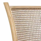 Esszimmerstuhl aus Rattan und Holz Klassisches Design Homemotion - Meridia Viadurini