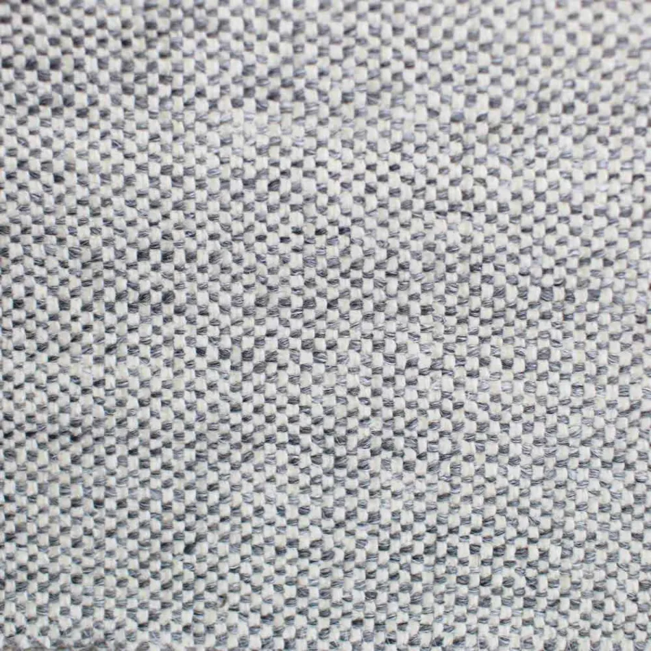 Stoff Esszimmerstuhl mit Holzsockel Made in Italy - Kokosnuss Viadurini