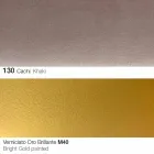 Esszimmerstuhl aus Stoff mit goldenen Beinen Made in Italy - Marchesi Viadurini