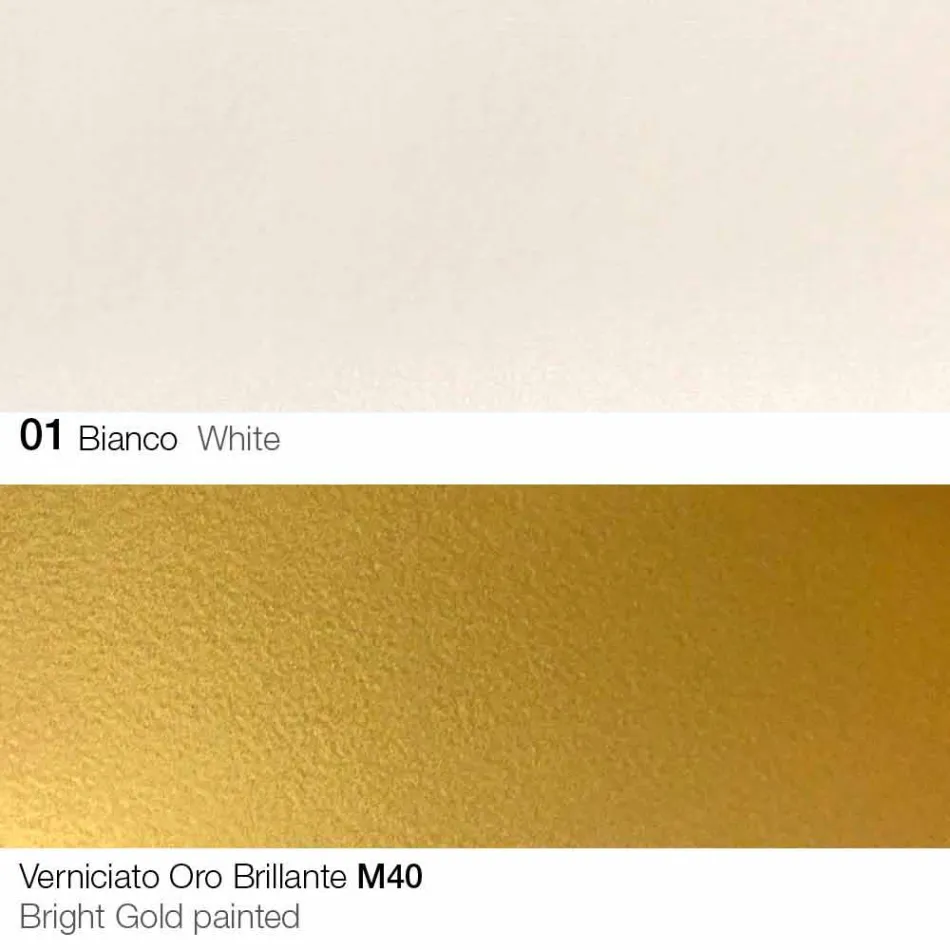 Esszimmerstuhl aus Stoff mit goldenen Beinen Made in Italy - Marchesi Viadurini