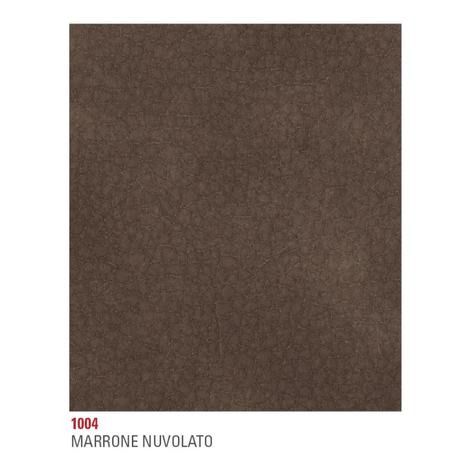 Esszimmerstuhl gepolstert mit Öko-Leder, hergestellt in Italien, 2 Stück – belgisch Viadurini