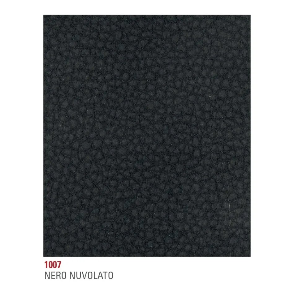 Esszimmerstuhl gepolstert mit Öko-Leder, hergestellt in Italien, 2 Stück – belgisch Viadurini