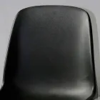 Besprechungsstuhl oder moderner Konferenzraum aus Metall und schwarzem ABS - Zetica Viadurini