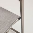 Gartendirektorstuhl mit modernem Design aus Aluminium für den Außenbereich – Cameo Viadurini