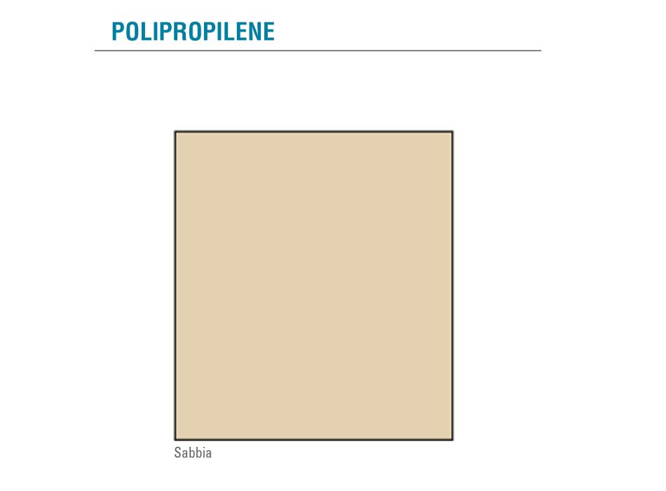 Esszimmerstuhl aus Polypropylen Made in Italy, 4 Stück - Sandrina Viadurini