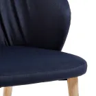 Esszimmerstuhl aus elegantem Stoff mit modernem Design – Reginaldo Viadurini