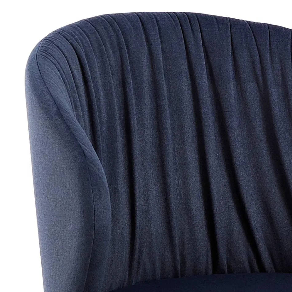 Esszimmerstuhl aus elegantem Stoff mit modernem Design – Reginaldo Viadurini