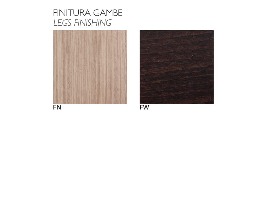 Wohnzimmerstuhl aus Polycarbonat und Buche Made in Italy 2 Stück - Fedora Viadurini