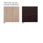 Wohnzimmerstuhl aus Polycarbonat und Holz Made in Italy 2 Stück - Braun Viadurini