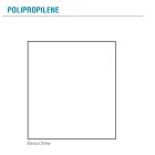 Wohnzimmerstuhl aus farbigem Polypropylen Made in Italy, 4 Stück - Marbella Viadurini