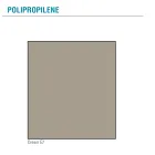 Wohnzimmerstuhl aus farbigem Polypropylen Made in Italy, 4 Stück - Marbella Viadurini