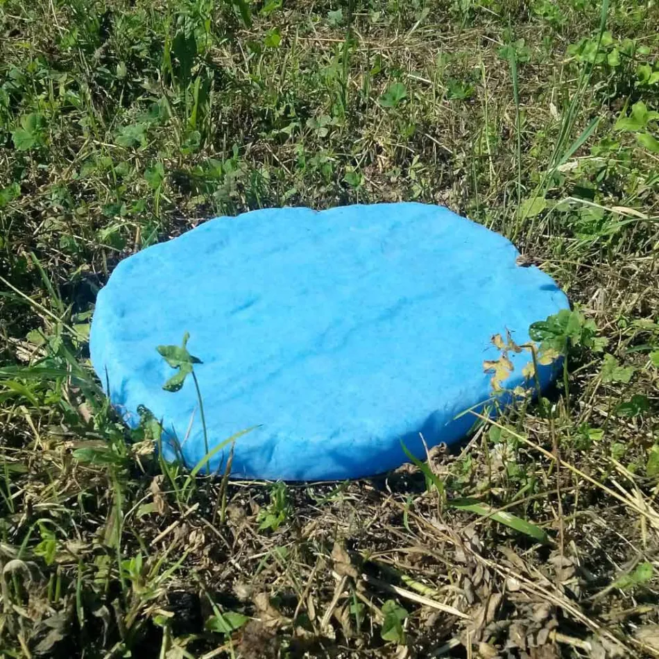 Garten-Stehlampe in Form von Stone Fluo Made in Italy 4 Stück - Stone Viadurini